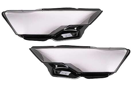 Headlights Lens Glasses suitable for Audi A6 C8 4K Sedan Avant (2018-2022)