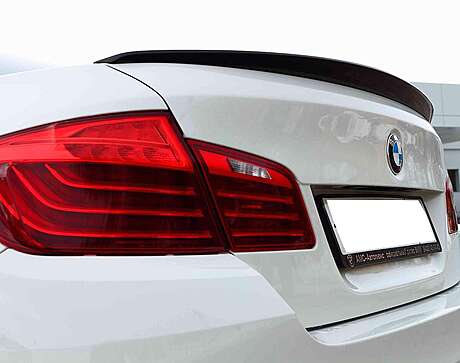Rear Trunk Spoiler Unpainted BSM Team ABS Plastic BMW 5 (F10/F11/F07) 2009-2017