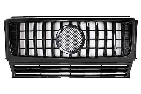 Front Grille suitable for Mercedes G-Class W463 (2002-2017) New G63 GT-R Panamericana Design