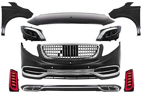 Complete Body Kit suitable for Mercedes V-Class W447 (2014-03.2019) Conversion to VS680 Design