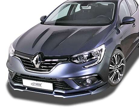 RDX RDFAVX30863 Front Spoiler VARIO-X for RENAULT Megane 4 Sedan & Grandtour Front Lip Splitter