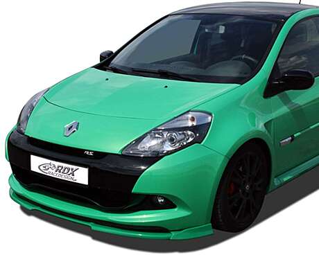 RDX RDFAVX30474 Front Spoiler VARIO-X for RENAULT Clio 3 RS Phase 2 Front Lip Splitter