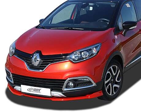 RDX RDFAVX30755 Front Spoiler VARIO-X for RENAULT Captur I (2013-2019) Front Lip Splitter