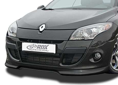 RDX RDFA019 Front Spoiler for RENAULT Megane 3 (-2012)