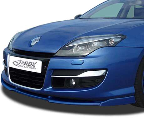 RDX RDFAVX30489 Front Spoiler VARIO-X for RENAULT Laguna 3 Phase 2 / Facelift 2011+ Front Lip Splitter