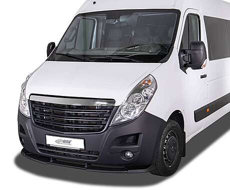 RDX RDFAVX30229 Front Spoiler VARIO-X for RENAULT Master (2010+) & OPEL / VAUXHALL / VAUXHALL Movano (2010+) Front Lip Splitter