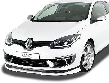 RDX RDFAVX30831 Front Spoiler VARIO-X for RENAULT Megane 3 GT / GT-Line 2014+ Front Lip Splitter