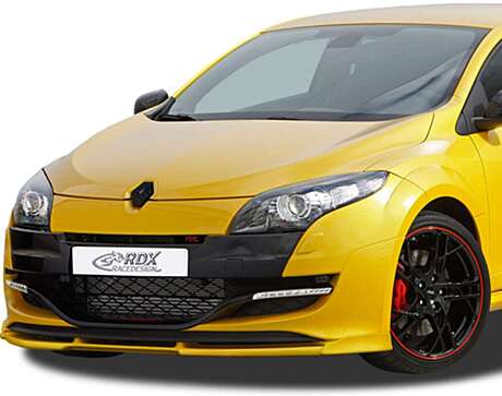 RDX RDFAVX30482 Front Spoiler VARIO-X for RENAULT Megane 3 RS Front Lip Splitter
