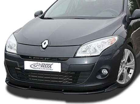 RDX RDFAVX30481 Front Spoiler VARIO-X for RENAULT Megane 3 Sedan / Grandtour (-2012) Front Lip Splitter