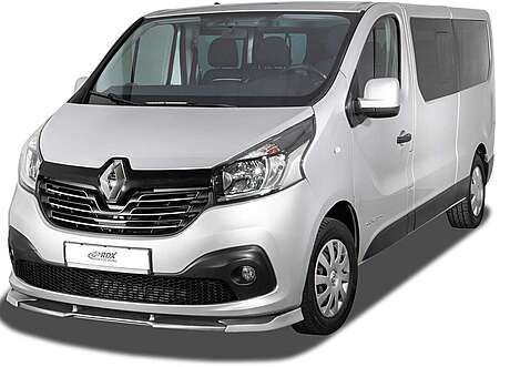 RDX RDFAVX30819 Front Lip Splitter VARIO-X for RENAULT Trafic (JL / 2014+) & NISSAN NV300 (J4 / 2016+) & OPEL / VAUXHALL Vivaro B (F7 / 2014+) & FIAT Talento (FJL / 2016+) 