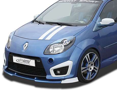 RDX RDFAVX30465 Front Spoiler VARIO-X for RENAULT Twingo 2 RS Phase 1 Front Lip Splitter
