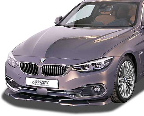 RDX RDFAVX30878 Front Spoiler VARIO-X for BMW 4-series F32 / F33 / F36 (-2017) Front Lip Splitter