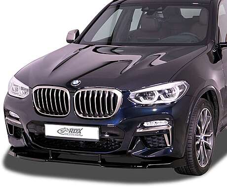 RDX RDFAVX30341 Front Spoiler VARIO-X for BMW X3 (G01) & for BMW X4 (G02) for M-Sport & M-Aerodynamic-Kit Front Lip Splitter 