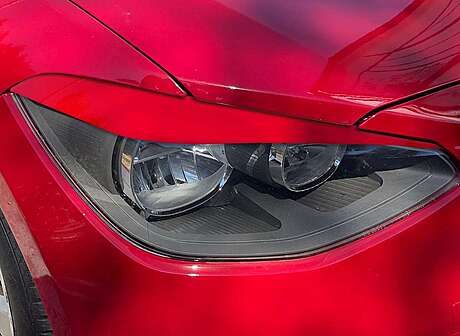 RDX RDSB206 Headlight Covers BMW 1-series (F20 / F21 / 2011+), for Halogen, Light Brows