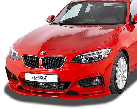 RDX RDFAVX30848 Front Spoiler VARIO-X for BMW 2-series F22 / F23 M-Sport Front Lip Splitter
