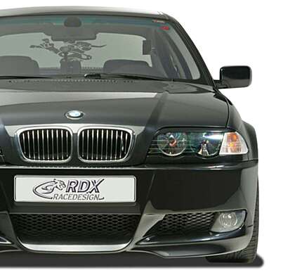 RDX RDSB012 Headlight Covers for BMW 3-series E46 sedan / Touring -2002