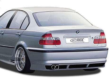 RDX Rear Bumper Extension for BMW 3-Series E46 Sedan 2002+
