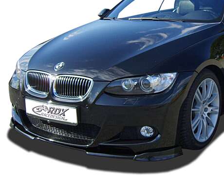 RDX RDFAVX30145 Front Spoiler VARIO-X for BMW 3-series E92 / E93 -2010 (M-Technik Front Bumper) Front Lip Splitter