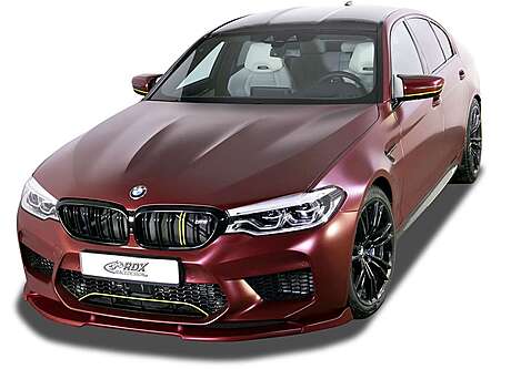 RDX RDFAVX30876 Front Spoiler VARIO-X for BMW 5-series F90, G30 Front Lip Splitter 