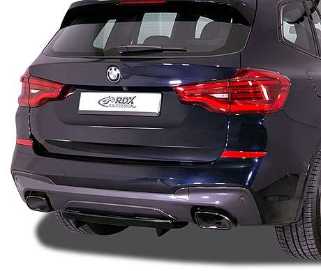 RDX RDHAD4-005 Rear Diffusor U-Diff XL for BMW X3 (G01) for M-Sport & M-Aerodynamic-Kit