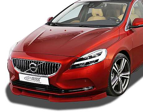 RDX RDFAVX30611 Front Spoiler VARIO-X for VOLVO V40 2012+ Front Lip Splitter