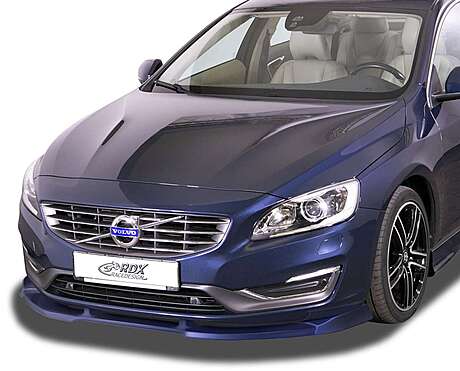 RDX RDFAVX30882 Front Spoiler VARIO-X for VOLVO S60 / V60 2013-2018 Front Lip Splitter