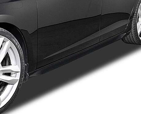 RDX RDSL500035 Side Skirts for VOLVO V60 / S60 2010-2013 "Slim"