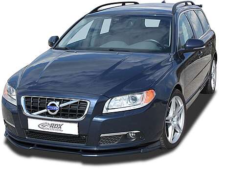 RDX RDFAVX30600 Front Spoiler VARIO-X for VOLVO S80 2006-2013 / V70 2007-2013 Front Lip Splitter