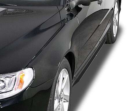RDX RDSL500072 Side Skirts for VOLVO S80 2006-2016 / V70 2007-2016 "Slim"