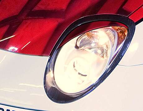 RDX RDSB083 Headlight Covers Alfa Romeo MiTo