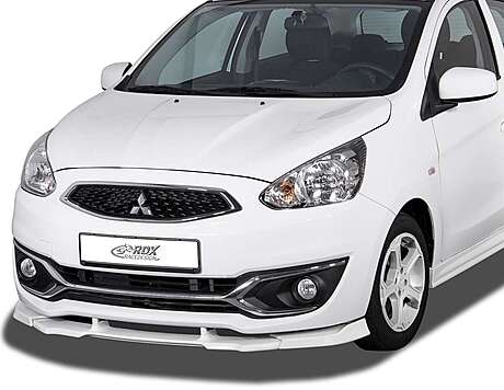 RDX RDFAVX30230 Front Spoiler VARIO-X for MITSUBISHI Space Star & Mirage (2016+) Front Lip Splitter
