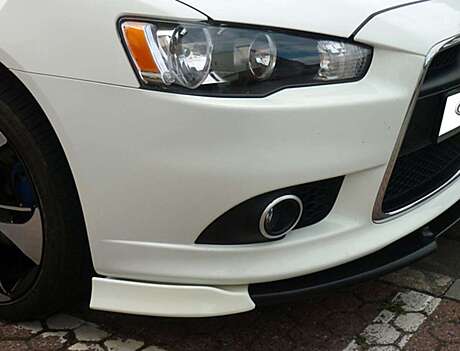 RDX RDFAVX30006 Front Spoiler VARIO-X for MITSUBISHI Lancer Sportback 2008+ Front Lip Splitter