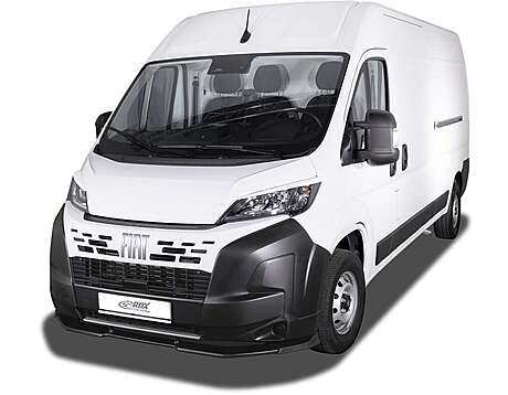 RDX RDFAVX30268 Front Spoiler VARIO-X for FIAT Ducato, CITROEN Jumper / Relay, PEUGEOT Boxer, OPEL/VAUXHALL Movano, TOYOTA ProAce Max (2024+) Front Lip Splitter 