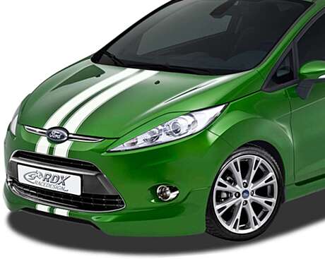 RDX RDFA022 Front Spoiler for FORD Fiesta MK7 JA8 JR8 (2008-2012)
