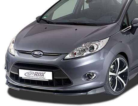 RDX RDFAVX30251 Front Spoiler VARIO-X for FORD Fiesta MK7 JA8 JR8 (2008-2012) Front Lip Splitter