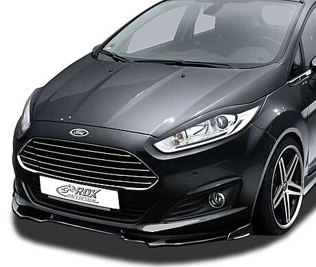 RDX RDFAVX30709 Front Spoiler VARIO-X for FORD Fiesta MK7 JA8 JR8 (2012+) Front Lip Splitter
