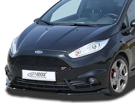 RDX RDFAVX30668 Front Spoiler VARIO-X for FORD Fiesta ST MK7 JA8 JR8 (2013+) Front Lip Splitter