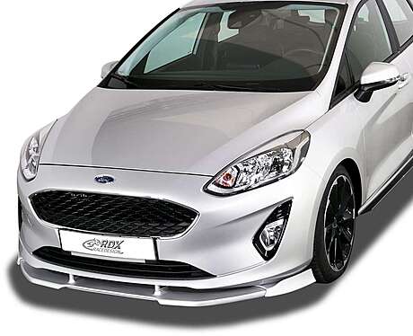 RDX RDFAVX30856 Front Spoiler VARIO-X for FORD Fiesta MK8 JHH Front Lip Splitter