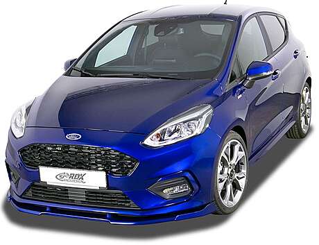 RDX RDFAVX30857 Front Spoiler VARIO-X for FORD Fiesta ST-Line & ST MK8 JHH Front Lip Splitter