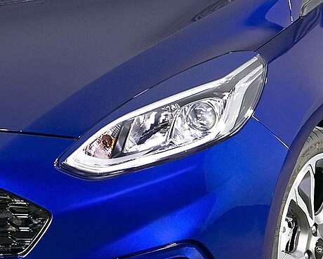 RDX RDSB156 Headlight covers for FORD Fiesta MK8 JHH (2017-2022) Light Brows