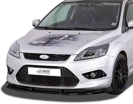 RDX RDFAVX30200 Front Spoiler VARIO-X for FORD Focus 2 Facelift 2008+ (for Sport / Styling pack) Front Lip Splitter