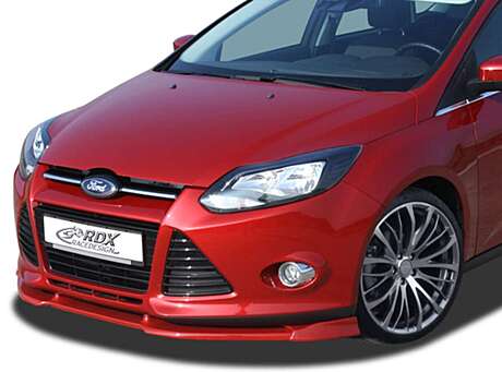 RDX RDFAVX30261 Front Spoiler VARIO-X for FORD Focus 3 Front Lip Splitter