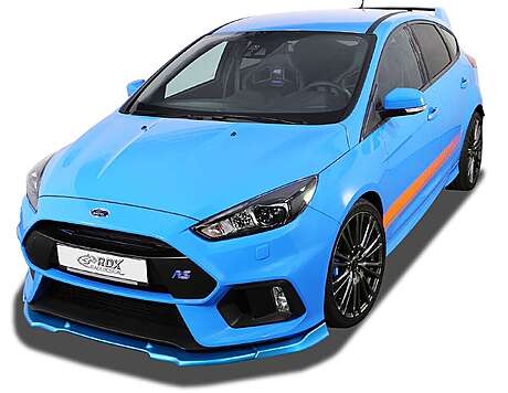 RDX RDFAVX30791 Front Spoiler VARIO-X for FORD Focus 3 RS (2016+) Front Lip Splitter