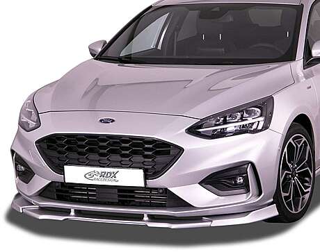 RDX RDFAVX30059 Front Spoiler VARIO-X for FORD Focus 4 ST & ST-Line Front Lip Splitter