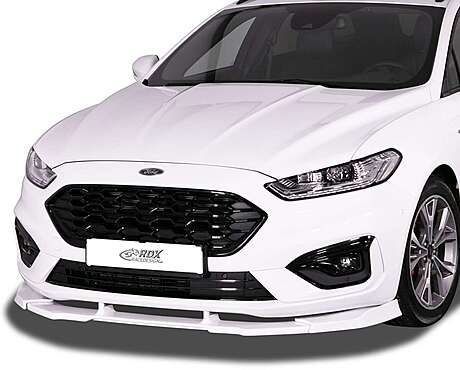 RDX RDFAVX30100 Front Spoiler VARIO-X for FORD Mondeo ST-Line 2019+ Front Lip Splitter