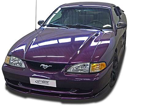 RDX RDFAVX30722 Front Spoiler VARIO-X for FORD Mustang IV 1994-1998 Front Lip Splitter