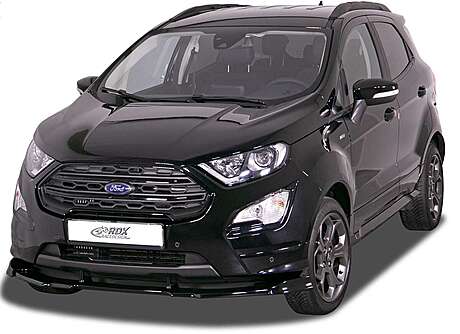 RDX RDFAVX30110 Front Spoiler VARIO-X for FORD EcoSport ST-Line 2017+ Front Lip Splitter