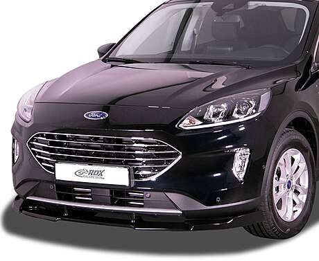 RDX RDFAVX30942 Front Spoiler VARIO-X for FORD Kuga 3 (DFK) 2020+ Front Lip Splitter