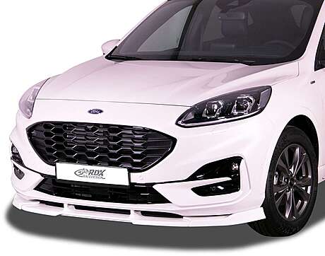 RDX RDFAVX30941 Front Spoiler VARIO-X for FORD Kuga 3 (DFK) ST-Line & Vignale 2020+ Front Lip Splitter