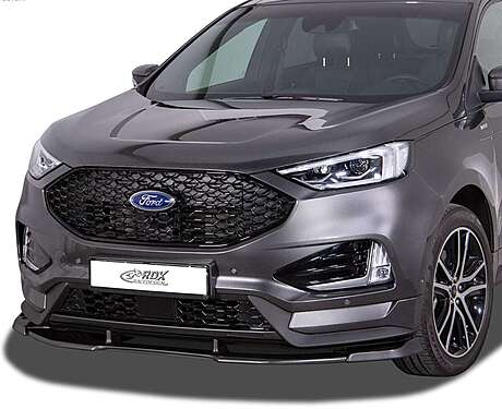 RDX RDFAVX30195 Front Spoiler VARIO-X for FORD Edge ST, ST-Line (2018+) Front Lip Splitter